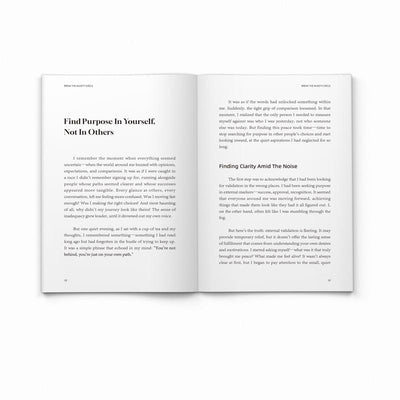 Mental Health Book: Break the Anxiety Circle