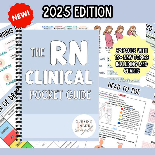 Nursing School Clinical Pocket Guide